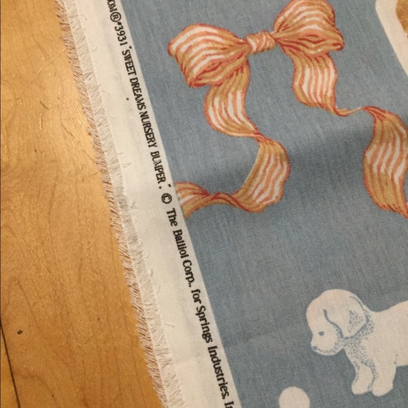 Daisy Kingdom Sweet Dreams Nursery Bumper: FABRIC - Picture 10 of 13